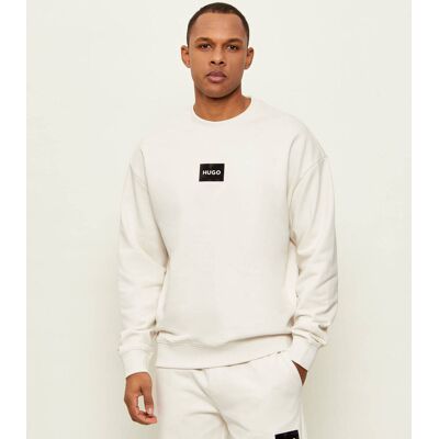 HUGO Bluza Daylo Relaxed fit biały M HUGO Bluza Daylo Relaxed fit biały M