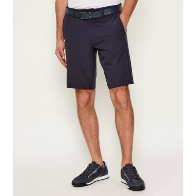 Boss GREEN Szorty chino S_Commuter_10.5 Slim Fit easy iron granatowy 56 Boss GREEN Szorty chino S_Commuter_10.5 Slim Fit easy iron granatowy 56