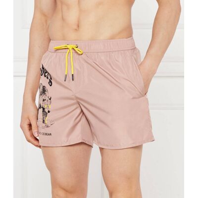 Iceberg Szorty kąpielowe Regular Fit pudrowy róż XL Iceberg Szorty kąpielowe Regular Fit pudrowy róż XL