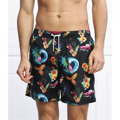 Guess Underwear Szorty kąpielowe Regular Fit czarny XL Guess Underwear Szorty kąpielowe Regular Fit czarny XL