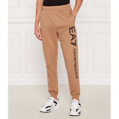 EA7 Spodnie dresowe Slim Fit camel M EA7 Spodnie dresowe Slim Fit camel M