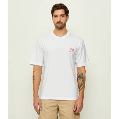 Hugo Blue T-shirt Nucavo Regular Fit biały XXL Hugo Blue T-shirt Nucavo Regular Fit biały XXL