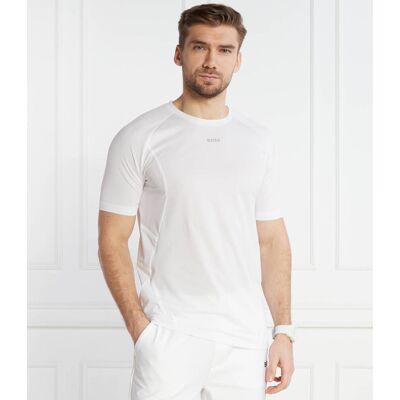Boss GREEN T-shirt Tee Active 1 Slim Fit stretch biały XL Boss GREEN T-shirt Tee Active 1 Slim Fit stretch biały XL