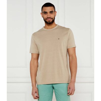 Tommy Hilfiger T-shirt Regular Fit beżowy XL Tommy Hilfiger T-shirt Regular Fit beżowy XL
