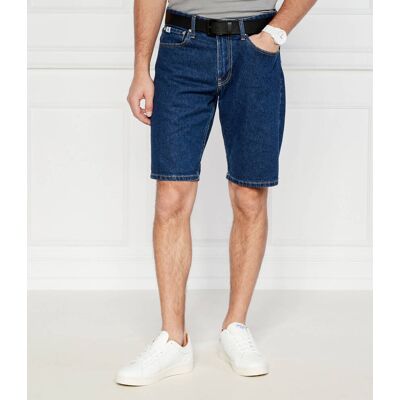 Calvin Klein Jeans Jeansowe szorty Regular Fit granatowy 38 Calvin Klein Jeans Jeansowe szorty Regular Fit granatowy 38