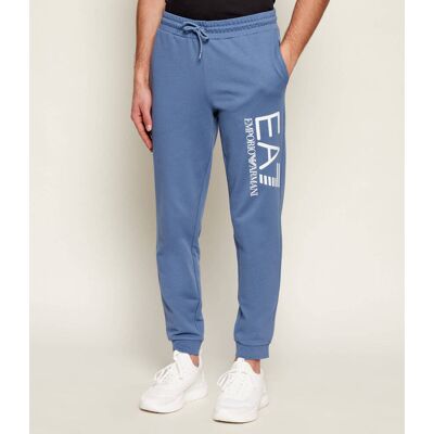 EA7 Spodnie dresowe Slim Fit niebieski XXL EA7 Spodnie dresowe Slim Fit niebieski XXL