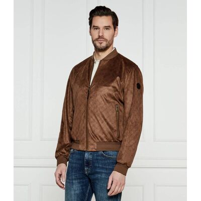 Joop! Kurtka bomber 17 JO-299Lutiano Regular Fit brązowy 54 Joop! Kurtka bomber 17 JO-299Lutiano Regular Fit brązowy 54