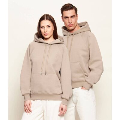 AMI Paris Bluza AMI DE COEUR Regular Fit beżowy M AMI Paris Bluza AMI DE COEUR Regular Fit beżowy M
