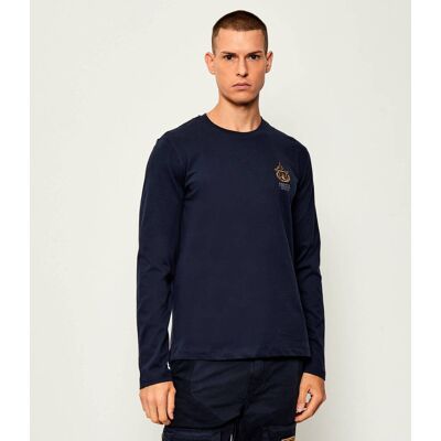 Aeronautica Militare Longsleeve Regular Fit granatowy XXL Aeronautica Militare Longsleeve Regular Fit granatowy XXL
