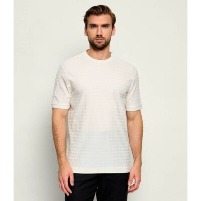 Boss BLACK T-shirt H-Thompson 321 Regular Fit mercerised ecru XL Boss BLACK T-shirt H-Thompson 321 Regular Fit mercerised ecru XL