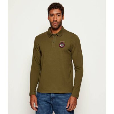 Aeronautica Militare Polo Regular Fit khaki XL Aeronautica Militare Polo Regular Fit khaki XL