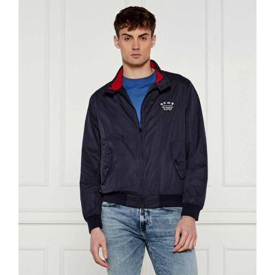 Gant Kurtka bomber HARRINGTON Regular Fit granatowy XL Gant Kurtka bomber HARRINGTON Regular Fit granatowy XL