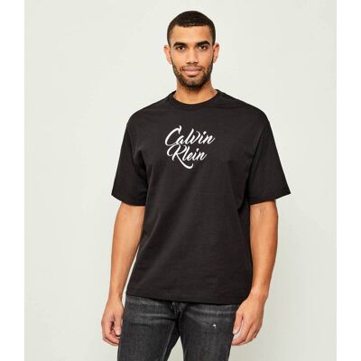 Calvin Klein Jeans T-shirt Loose fit czarny XS Calvin Klein Jeans T-shirt Loose fit czarny XS