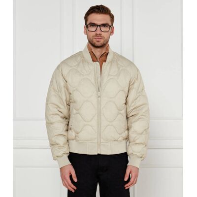 Tommy Hilfiger Kurtka bomber ONION Regular Fit beżowy M Tommy Hilfiger Kurtka bomber ONION Regular Fit beżowy M