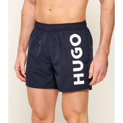 HUGO Szorty kąpielowe ABAS Regular Fit granatowy L HUGO Szorty kąpielowe ABAS Regular Fit granatowy L