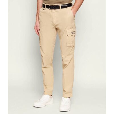 Aeronautica Militare Spodnie cargo Slim Fit piaskowy 56 Aeronautica Militare Spodnie cargo Slim Fit piaskowy 56