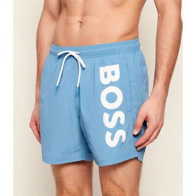 Boss BLACK Szorty kąpielowe OCTOPUS Regular Fit niebieski M Boss BLACK Szorty kąpielowe OCTOPUS Regular Fit niebieski M