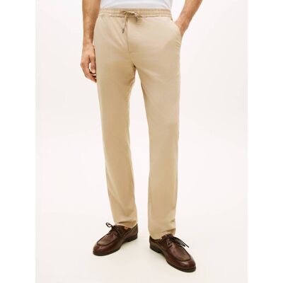 Tommy Hilfiger Spodnie chino DENTON Slim Fit beżowy 36/34 Tommy Hilfiger Spodnie chino DENTON Slim Fit beżowy 36/34