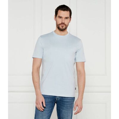 Boss BLACK T-shirt Thompson Regular Fit błękitny M Boss BLACK T-shirt Thompson Regular Fit błękitny M