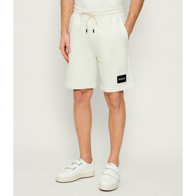 HUGO Szorty Darix Relaxed fit ecru XXL HUGO Szorty Darix Relaxed fit ecru XXL