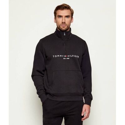 Tommy Hilfiger Bluza Regular Fit czarny L Tommy Hilfiger Bluza Regular Fit czarny L
