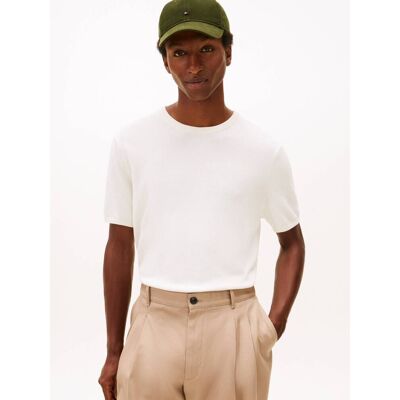 Tommy Hilfiger Sweter Relaxed fit ecru M Tommy Hilfiger Sweter Relaxed fit ecru M