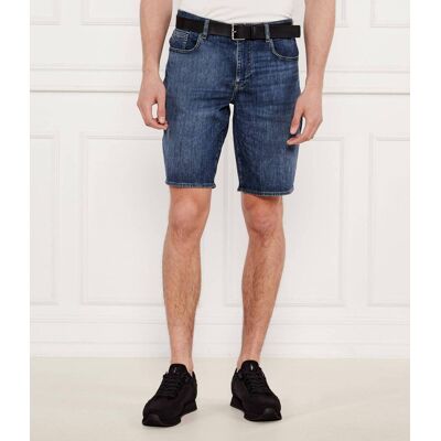 Giorgio Armani Exchange Jeansowe szorty J65 Slim Fit granatowy 34 Giorgio Armani Exchange Jeansowe szorty J65 Slim Fit granatowy 34