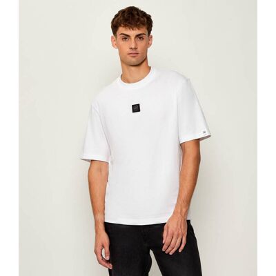 HUGO T-shirt Dogos Hugo x Racing Bulls Relaxed fit biały XS HUGO T-shirt Dogos Hugo x Racing Bulls Relaxed fit biały XS