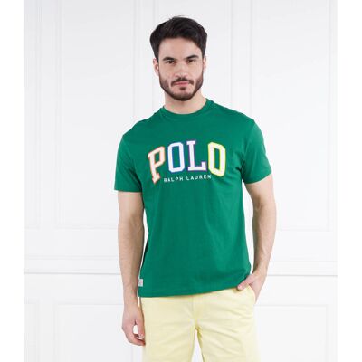 Polo Ralph Lauren T-shirt Regular Fit zielony XL Polo Ralph Lauren T-shirt Regular Fit zielony XL