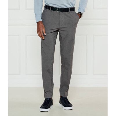 Boss BLACK Spodnie chino H-Kane-RDS Tapered fit popielaty 52 Boss BLACK Spodnie chino H-Kane-RDS Tapered fit popielaty 52