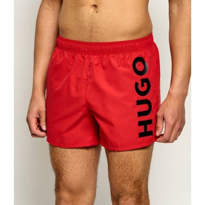 HUGO Szorty kąpielowe ABAS Regular Fit czerwony S HUGO Szorty kąpielowe ABAS Regular Fit czerwony S
