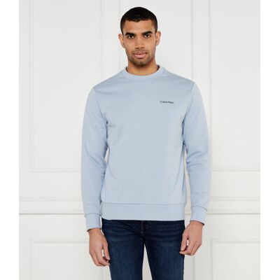 CALVIN KLEIN - CP-LINEAR BOX LOGO SWEATSHIRT - Zen Niebieski CALVIN KLEIN - CP-LINEAR BOX LOGO SWEATSHIRT - Zen Niebieski