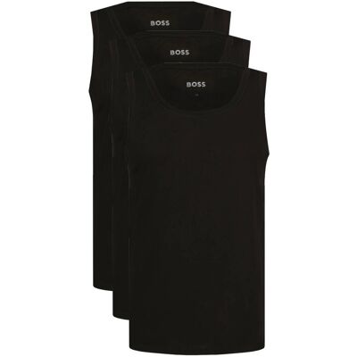 Boss Bodywear Tank top 3-pack Classic Regular Fit czarny M Boss Bodywear Tank top 3-pack Classic Regular Fit czarny M