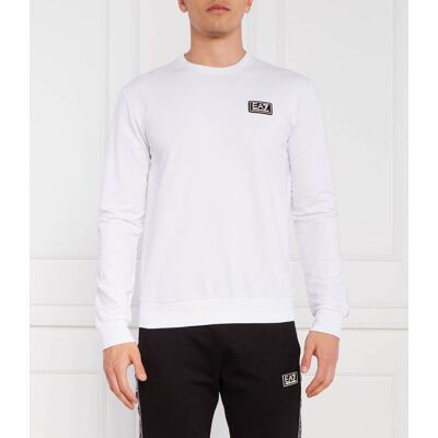 EA7 Bluza Regular Fit biały XL EA7 Bluza Regular Fit biały XL