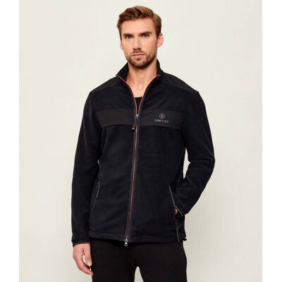 Bogner Fire + Ice Polarowa bluza JOSH3 Regular Fit granatowy L Bogner Fire + Ice Polarowa bluza JOSH3 Regular Fit granatowy L