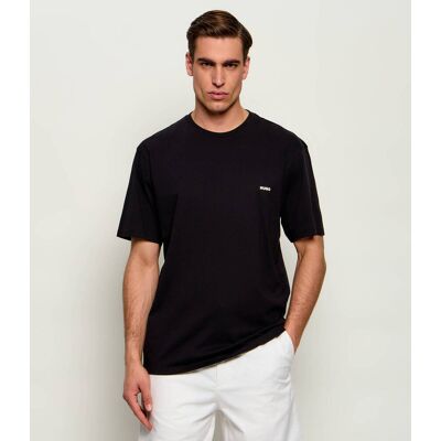 HUGO T-shirt Derlyns Relaxed fit czarny XS HUGO T-shirt Derlyns Relaxed fit czarny XS
