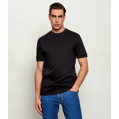 Boss BLACK T-shirt H-Tessler Slim Fit mercerised czarny L Boss BLACK T-shirt H-Tessler Slim Fit mercerised czarny L