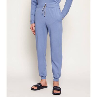Boss BLACK Spodnie dresowe Mix&Match; Regular Fit niebieski M Boss BLACK Spodnie dresowe Mix&Match; Regular Fit niebieski M