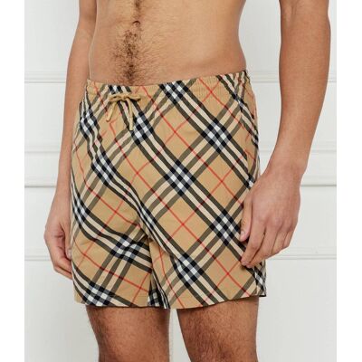 Burberry Szorty kąpielowe Regular Fit beżowy S Burberry Szorty kąpielowe Regular Fit beżowy S