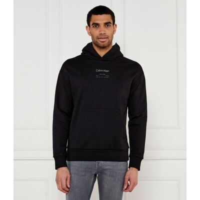 Calvin Klein Bluza Comfort fit czarny M Calvin Klein Bluza Comfort fit czarny M