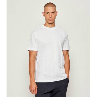 Boss GREEN T-shirt TS_Mirror Artwork Relaxed fit biały XXXL Boss GREEN T-shirt TS_Mirror Artwork Relaxed fit biały XXXL