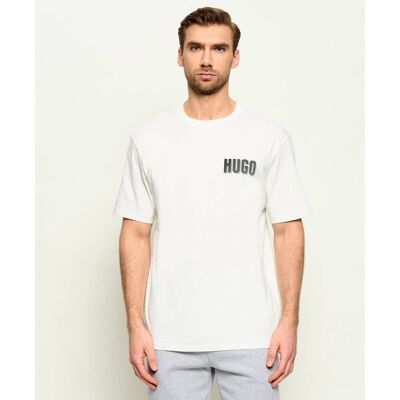 HUGO T-shirt Derlyns Relaxed fit ecru S HUGO T-shirt Derlyns Relaxed fit ecru S