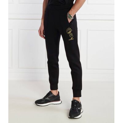 Giorgio Armani Emporio Armani Spodnie dresowe Regular Fit czarny M Giorgio Armani Emporio Armani Spodnie dresowe Regular Fit czarny M