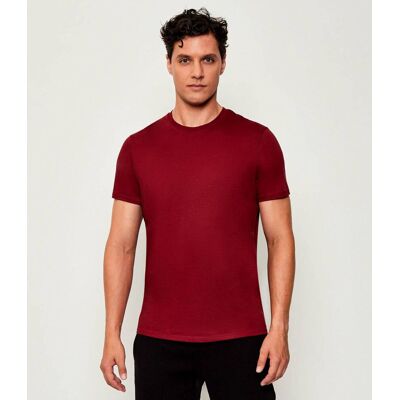 Giorgio Armani Exchange T-shirt Slim Fit pima bordowy XXL Giorgio Armani Exchange T-shirt Slim Fit pima bordowy XXL
