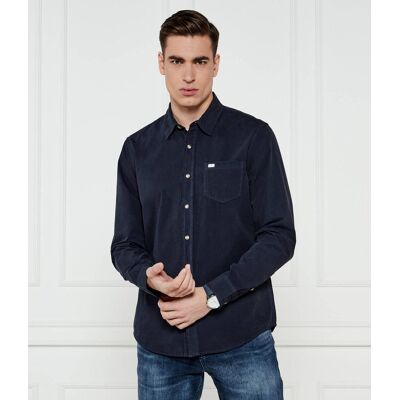 Guess Jeans Koszula Slim Fit granatowy S Guess Jeans Koszula Slim Fit granatowy S