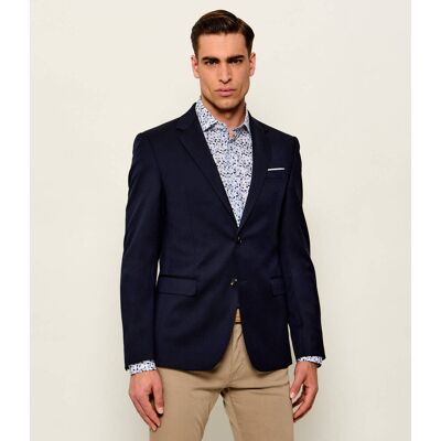 Joop! Wełniana marynarka Herby Slim Fit granatowy 54 Joop! Wełniana marynarka Herby Slim Fit granatowy 54