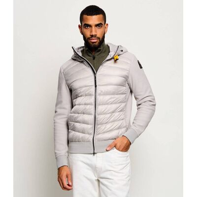 PARAJUMPERS Puchowa kurtka Buck Slim Fit szary XL PARAJUMPERS Puchowa kurtka Buck Slim Fit szary XL