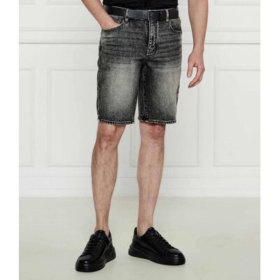 Giorgio Armani Exchange Jeansowe szorty J65 Slim Fit grafitowy 34 Giorgio Armani Exchange Jeansowe szorty J65 Slim Fit grafitowy 34