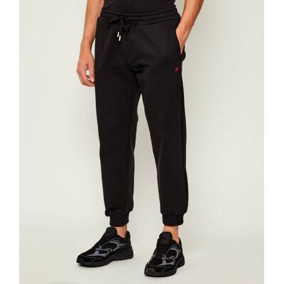 Replay Spodnie dresowe POLY Regular Fit czarny XXL Replay Spodnie dresowe POLY Regular Fit czarny XXL