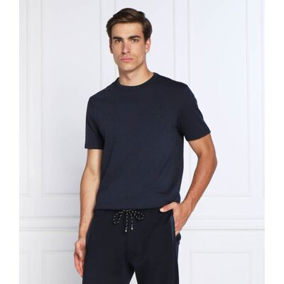 Boss ORANGE T-shirt Tegood Regular Fit granatowy S Boss ORANGE T-shirt Tegood Regular Fit granatowy S